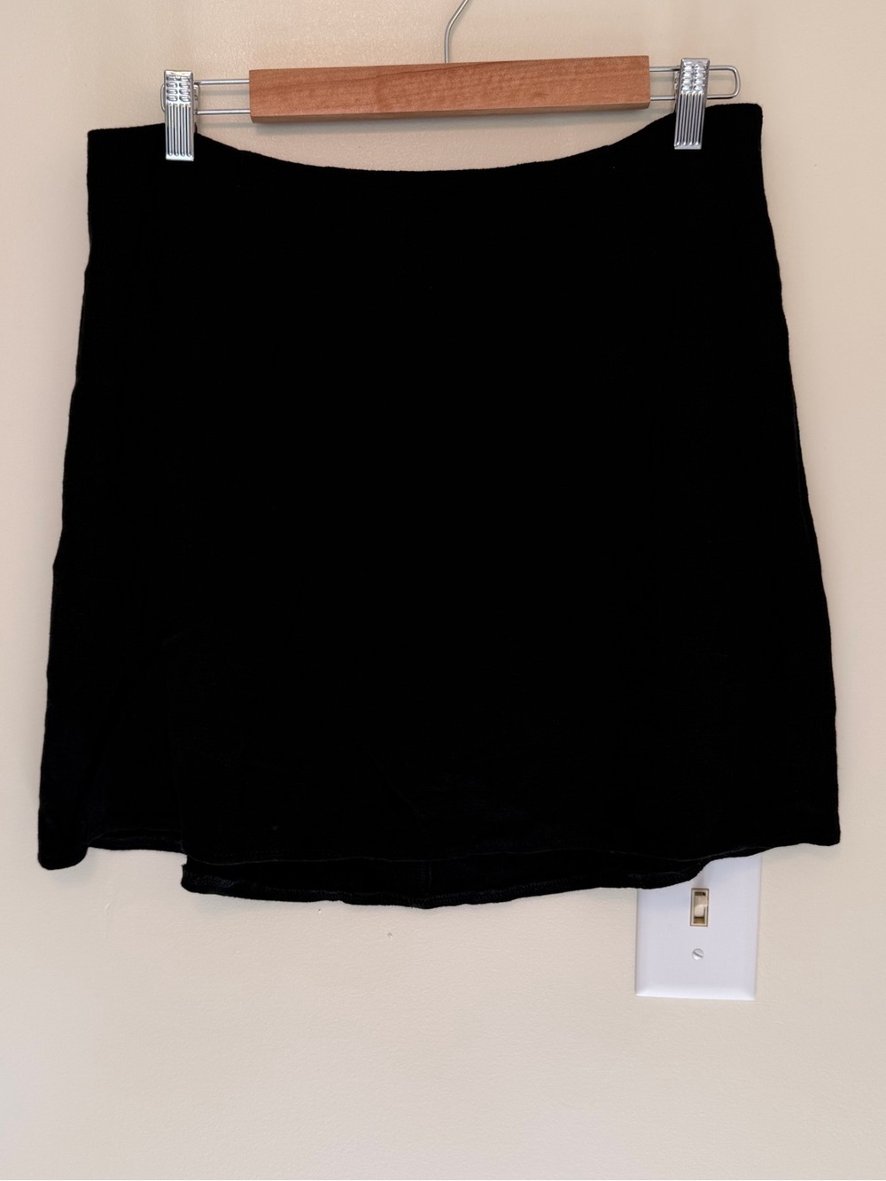 Princess Polly Black Selby Mini Skirt — Sleek A-Line